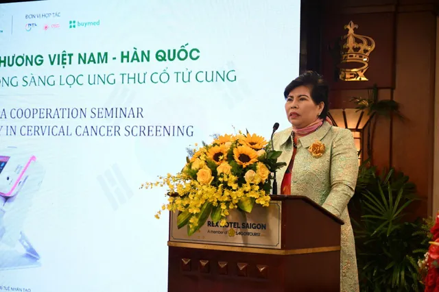 Hội thảo Hợp tác giao thương Việt Nam - Hàn Quốc về phát triển công nghệ AI trong sàng lọc ung thư cổ tử cung” - Ảnh 2.