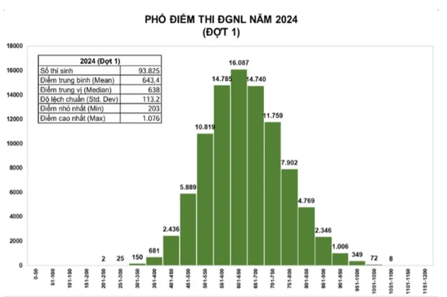 Thủ khoa đánh giá năng lực đợt 1 của ĐH Quốc gia TP Hồ Chí Minh đạt 1.076 điểm - Ảnh 1.