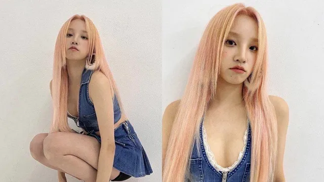 ROSÉ, JIMIN hay YUQI - Idol nào lăng xê màu tóc hồng đào chuẩn trend đỉnh nhất? - Ảnh 5.