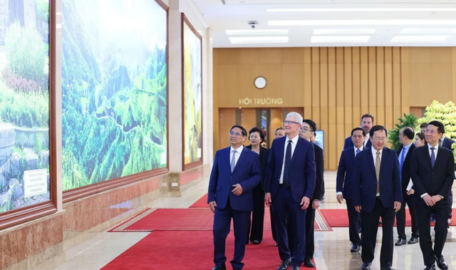 Thủ tướng đề nghị Apple xác định Việt Nam là cứ điểm tham gia chuỗi sản xuất toàn cầu - Ảnh 5.