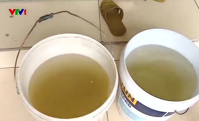 Nhiều vùng ở Tiên Lãng, Hải Phòng phải dùng nước máy bẩn, có mùi hôi tanh - Ảnh 1.
