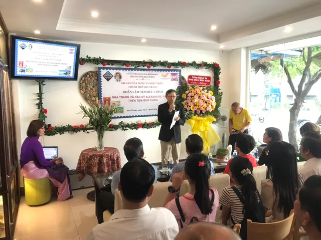 Triển lãm tem chào mừng 100 năm xây dựng và phát triển thành phố Nha Trang - Ảnh 1. Triển lãm tem chào mừng 100 năm xây dựng và phát triển thành phố Nha Trang - Ảnh 1.