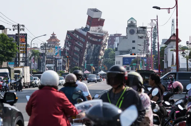 Còn hơn 600 người mắc kẹt sau động đất ở Đài Loan (Trung Quốc) - Ảnh 1. Còn hơn 600 người mắc kẹt sau động đất ở Đài Loan (Trung Quốc) - Ảnh 1.