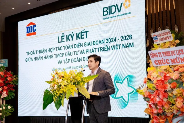 Tập đoàn DIC và BIDV ký kết thỏa thuận hợp tác toàn diện giai đoạn 2024 – 2028 - Ảnh 3.