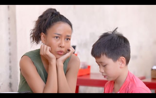 Phạm Quỳnh Anh nhận phạt cùng con gái ở Mẹ siêu nhân - Ảnh 3.