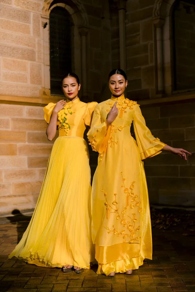 Chương trình giao lưu nghệ thuật Việt – Úc hé lộ những bộ áo dài đặc biệt - Ảnh 1.