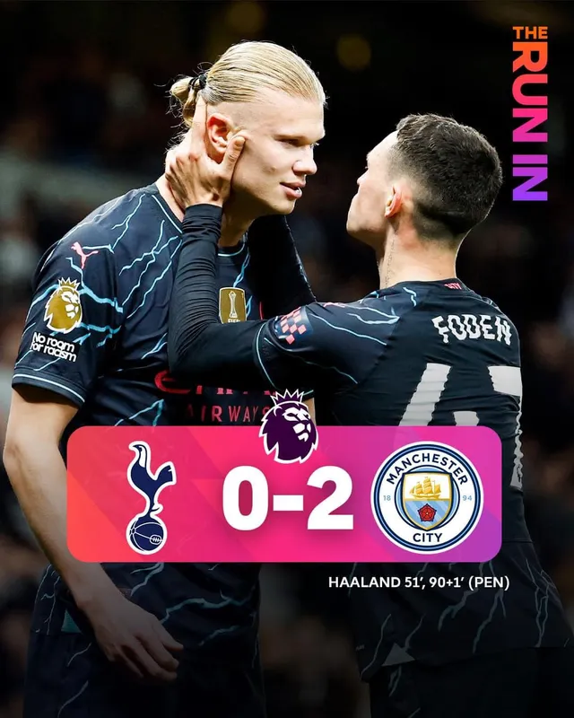 Ngoại hạng Anh: Đánh bại Tottenham, Man City tràn trề cơ hội vô địch - Ảnh 1.