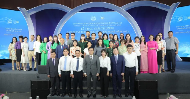 VTV giành giải Nhất Giải thưởng báo chí về khoa học và công nghệ năm 2023 - Ảnh 10.