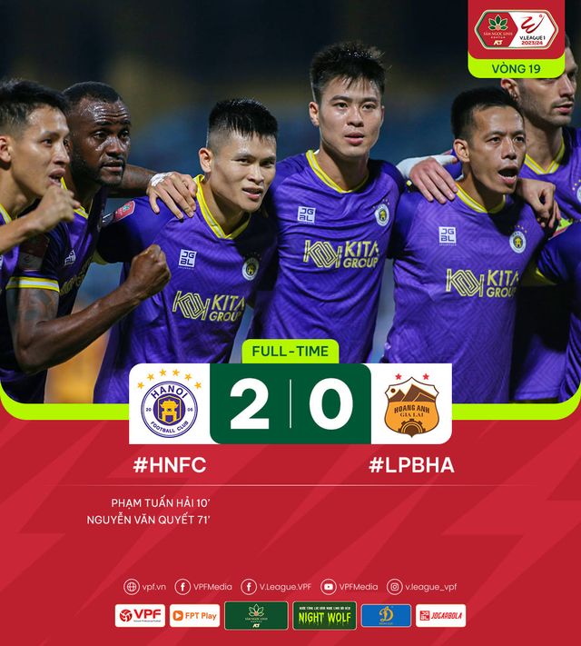 Vòng 19 V.League: Hoàng Anh Gia Lai bị ngắt mạch bất bại - Ảnh 3.