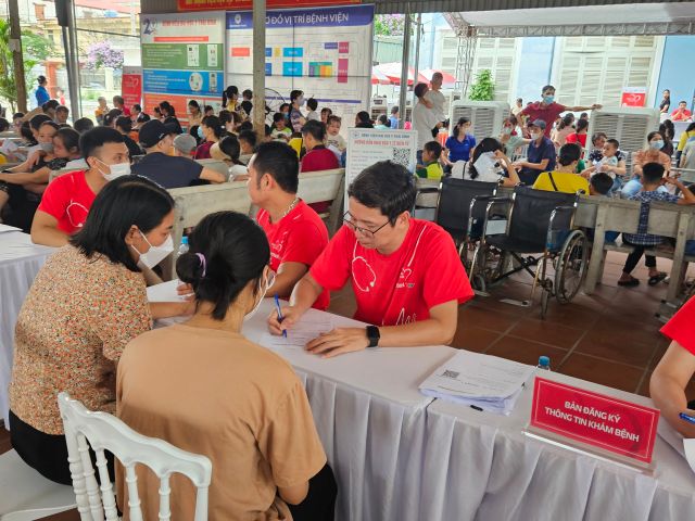 Hơn 2000 trẻ em được khám sàng lọc bệnh tim bẩm sinh tại tỉnh Thái Bình - Ảnh 2.