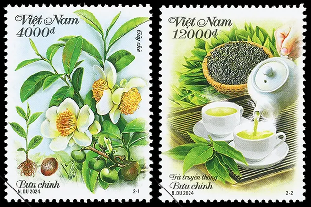 Phát hành bộ tem về chè Việt Nam - Ảnh 1.