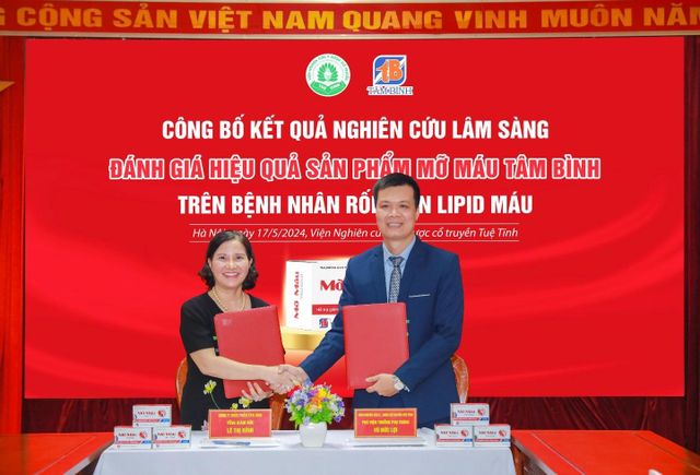 Công bố nghiên cứu mới khẳng định hiệu quả của Mỡ Máu Tâm Bình - Ảnh 1.