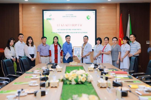 Ký kết hợp tác chuyên môn giữa Bệnh viện Phụ sản Hà Nội và GENOLIFE - Ảnh 1.