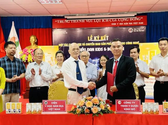 Y Dược Kinh Đô ký kết hợp tác chiến lược cùng Viện Y Học Bản Địa Việt Nam - Ảnh 1.