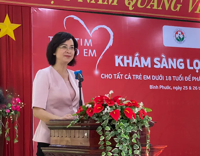 Chương trình “Trái tim cho em” tổ chức khám sàng lọc bệnh tim bẩm sinh tại tỉnh Bình Phước - Ảnh 2.