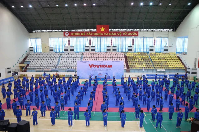 Khai mạc Giải vô địch Vovinam miền Bắc năm 2024 - Ảnh 1.