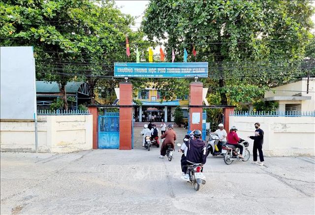 Sở GD&ĐT Ninh Thuận sẽ xử lý nghiêm sai phạm tại Trường THPT Tháp Chàm - Ảnh 1.
