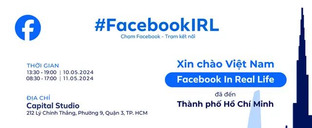 Sau New York, Facebook In Real Life đến TP Hồ Chí Minh - Ảnh 1.