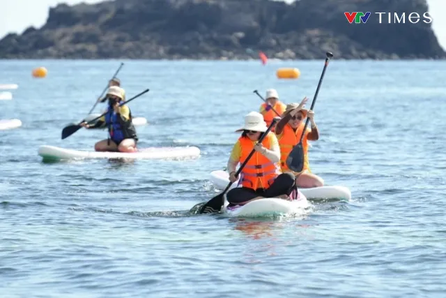 Bình Thuận: Sôi động Festival chèo SUP tại đảo Phú Quý - Ảnh 11.