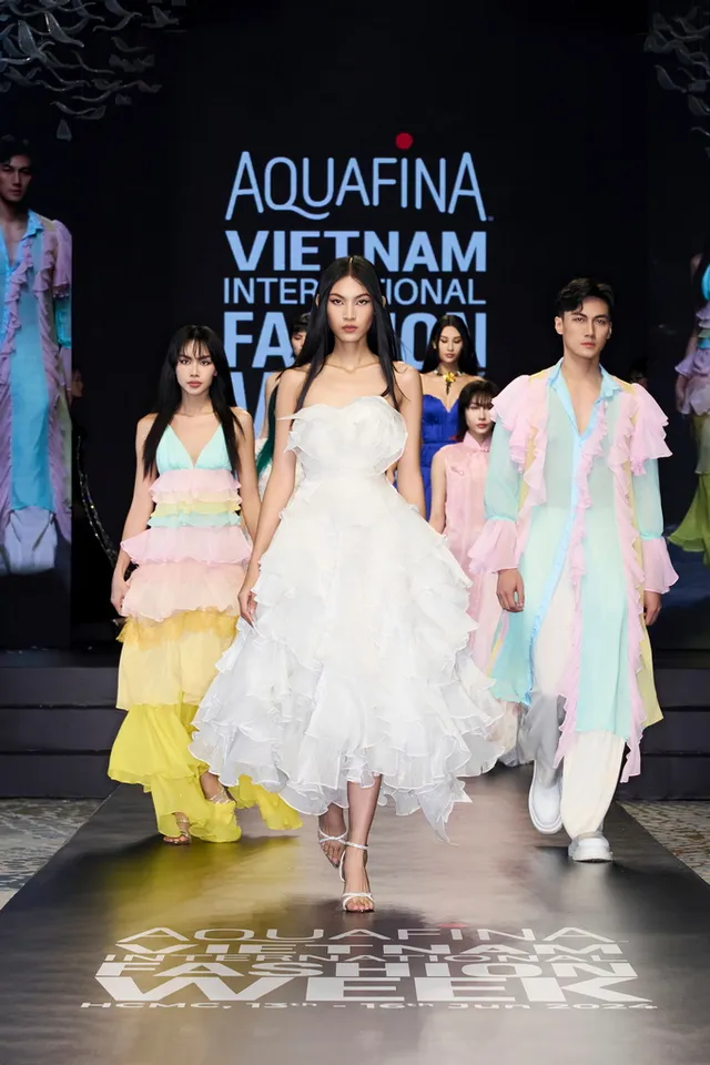 Xu hướng bền vững ở Tuần lễ Thời trang Quốc tế Việt Nam 2024 - Ảnh 1.