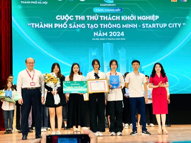 Chung kết Cuộc thi Thử thách khởi nghiệp “Thành phố sáng tạo thông minh năm 2024 - Ảnh 3.