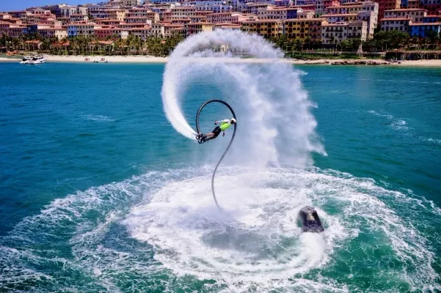 Sports art show Jetski & Flyboards to open the Da Nang International Fireworks Festival 2024  - Ảnh 3.