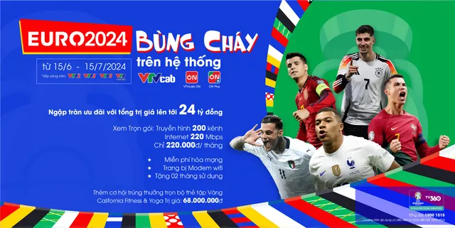 EURO 2024 - Bùng cháy trên VTVcab - Ảnh 3.