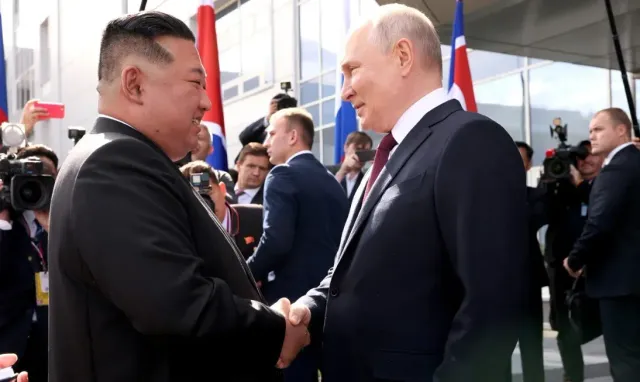 Tổng thống Nga Vladimir Putin thăm Triều Tiên - Ảnh 1.
