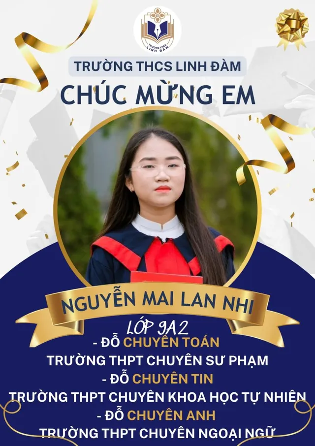 Học sinh đỗ 3 trường THPT chuyên ở ba môn chuyên khác nhau - Ảnh 1.