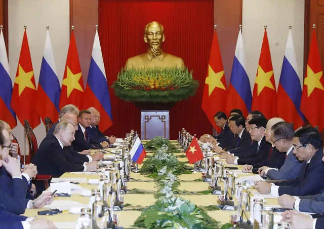 Chuyến thăm của Tổng thống Nga Vladimir Putin là điểm nhấn nổi bật của đối ngoại Việt Nam năm 2024 - Ảnh 3.