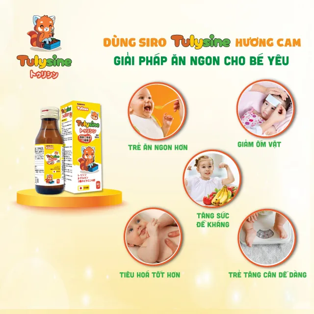 Tulysine - Siro ăn ngon đến từ Nhật Bản, người bạn đồng hành lý tưởng của con trong bữa ăn - Ảnh 2.