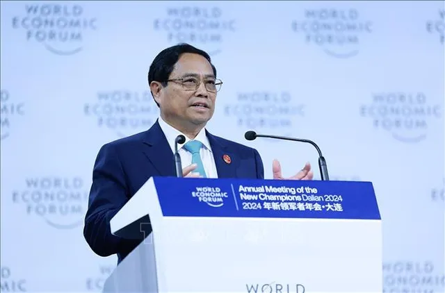 Toàn văn bài phát biểu đặc biệt của Thủ tướng Phạm Minh Chính tại WEF Đại Liên 2024 - Ảnh 1.