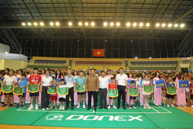 Gần 700 tay vợt trẻ tranh tài tại giải cầu lông các nhóm tuổi thiếu niên quốc gia 2024   - Ảnh 3.