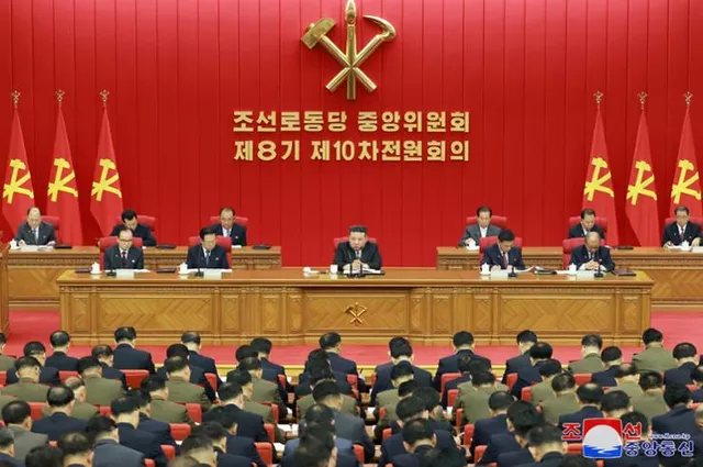 Đảng Lao động Triều Tiên họp toàn thể - Ảnh 1.