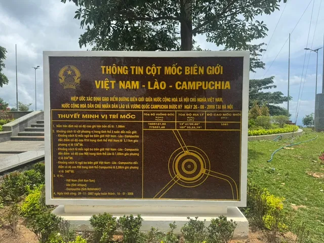Ngã 3 Đông Dương - Khám phá giao điểm đường biên giới 3 nước Việt Nam - Lào - Campuchia - Ảnh 4.