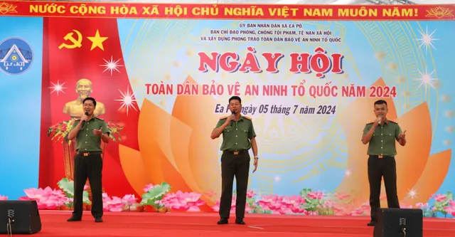 Đắk Nông là tỉnh đầu tiên tổ chức điểm Ngày hội toàn dân bảo vệ ANTQ năm 2024 - Ảnh 12.