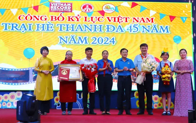 Trại hè Thanh Đa đạt kỷ lục Việt Nam - Ảnh 2.