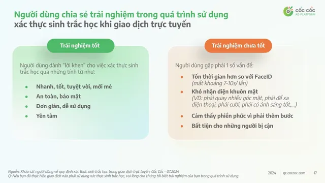 Người dùng trên Internet nói gì về xác thực sinh trắc học với giao dịch chuyển tiền trực tuyến? - Ảnh 4.