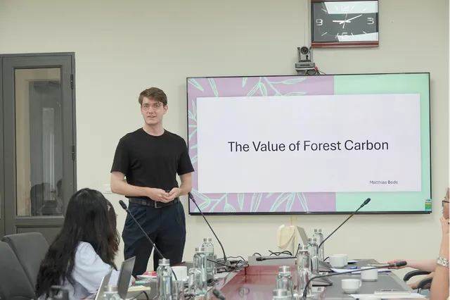 Tọa đàm về giá trị của carbon rừng và xu thế mới trong ứng phó với biến đổi khí hậu ở Việt Nam - Ảnh 3.