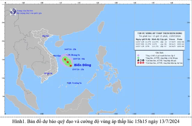 Biển Đông sắp xuất hiện áp thấp nhiệt đới - Ảnh 2.