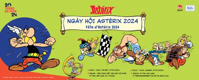 Ngày hội Astérix 2024 tại TP Hồ Chí Minh có nhiều hoạt động hấp dẫn - Ảnh 1.