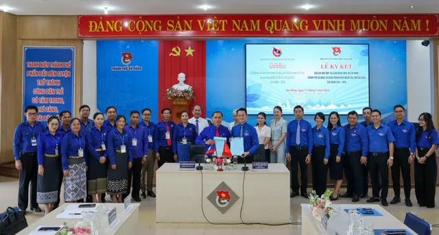 Đà Nẵng và tỉnh Salavan (Lào) hợp tác thúc đẩy phong trào thanh niên - Ảnh 1.