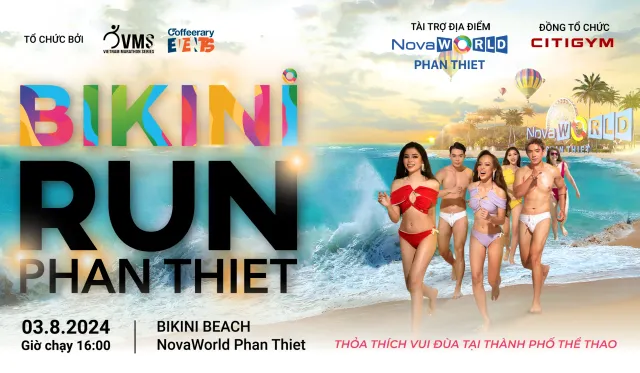Lần đầu tiên một giải chạy bikini được tổ chức ở Việt Nam - Ảnh 1. Lần đầu tiên một giải chạy bikini được tổ chức ở Việt Nam - Ảnh 1.
