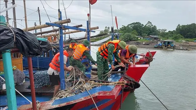 Các địa phương chủ động ứng phó, phòng ngừa hậu quả của bão số 2 - Ảnh 1.