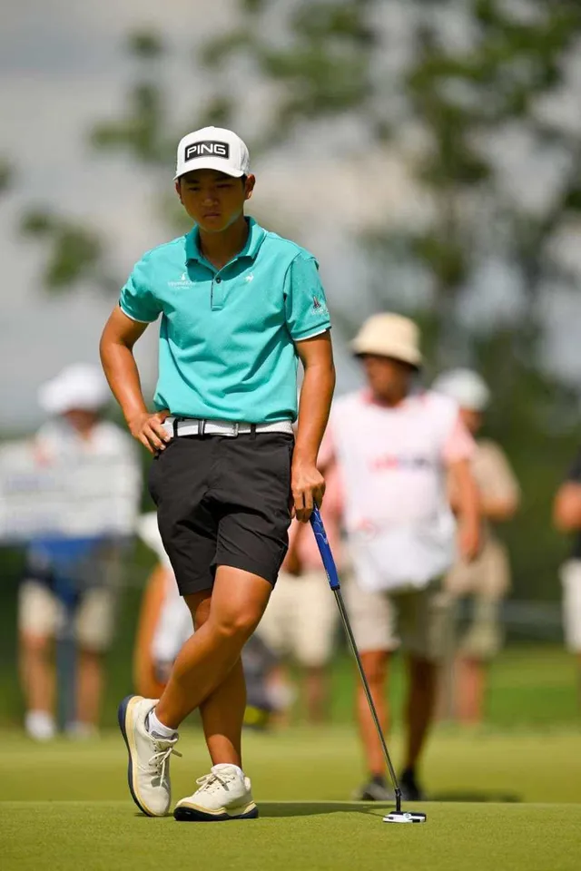 Nguyễn Anh Minh dừng bước tại tứ kết U.S. Junior Amateur 2024 - Ảnh 1.