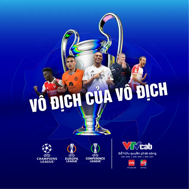 VTVcab sở hữu quyền phát sóng các giải đấu cấp Câu lạc bộ của UEFA trong 3 mùa giải - Ảnh 2.