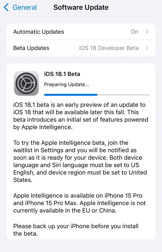 Có gì ở những tính năng AI đầu tiên trên bản thử nghiệm iOS 18.1? - Ảnh 1.