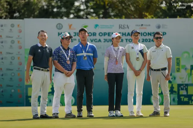 Nguyễn Tuấn Anh và Anna Lê thắng giải Vô địch Gôn Trẻ Tp. Hồ Chí Minh Mở rộng - Chặng 6 VGA Junior Tour 2024 - Ảnh 3.