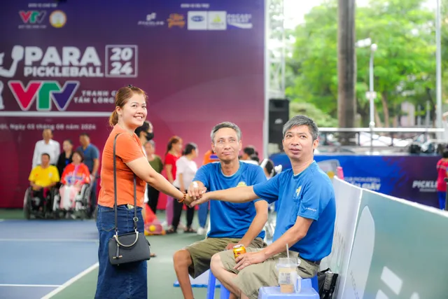 “Para Pickleball 2024 tranh cúp Tấm lòng Việt VTV” khép lại với những trận đấu ấn tượng - Ảnh 5.