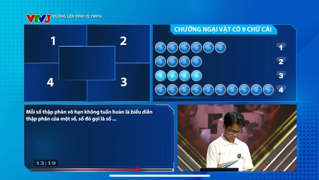 Đường lên đỉnh Olympia 2024: Nam sinh có cú lội ngược dòng thần kỳ từ số điểm thấp nhất - Ảnh 4.